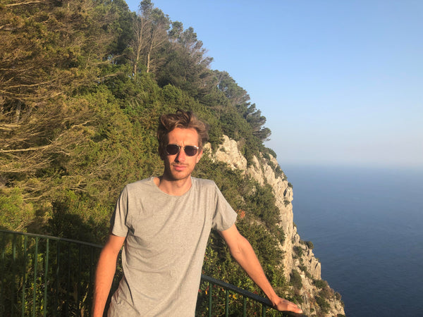 Organic Cotton/Bamboo T-Shirt in Grey Marl